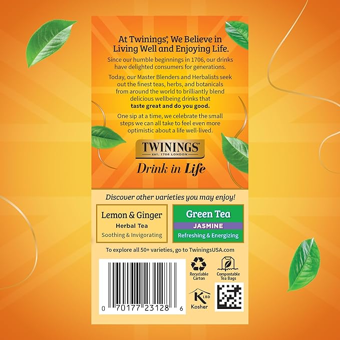 Twinings Tea Chamomile Honey and Vanilla Tea, 20 ct