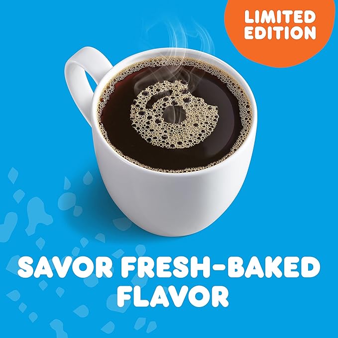 Dunkin' Blueberry Muffin Flavored Coffee, 60 Keurig K-Cup Pods