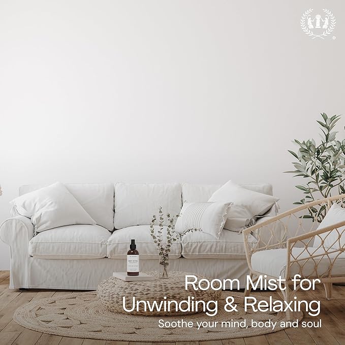 Muse Apothecary Room Ritual - Aromatic and Relaxing Room Mist, Infused with Natural Essential Oils - 8oz, Cara Orange + Fig + Blackberry Vanilla - 2 Pack