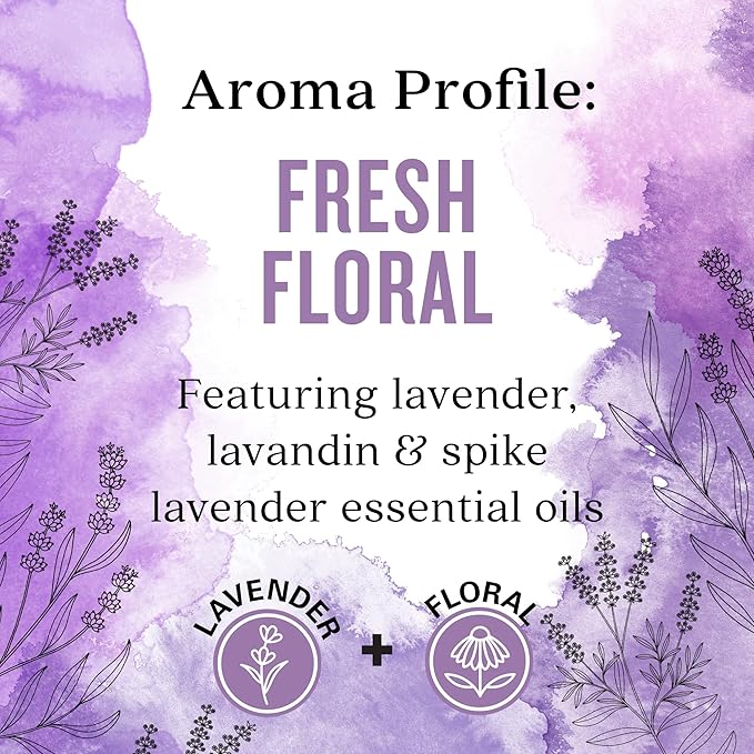Aura Cacia Fresh Home Essential Oil Kit - Light Aroma, No Synthetic Fragrances