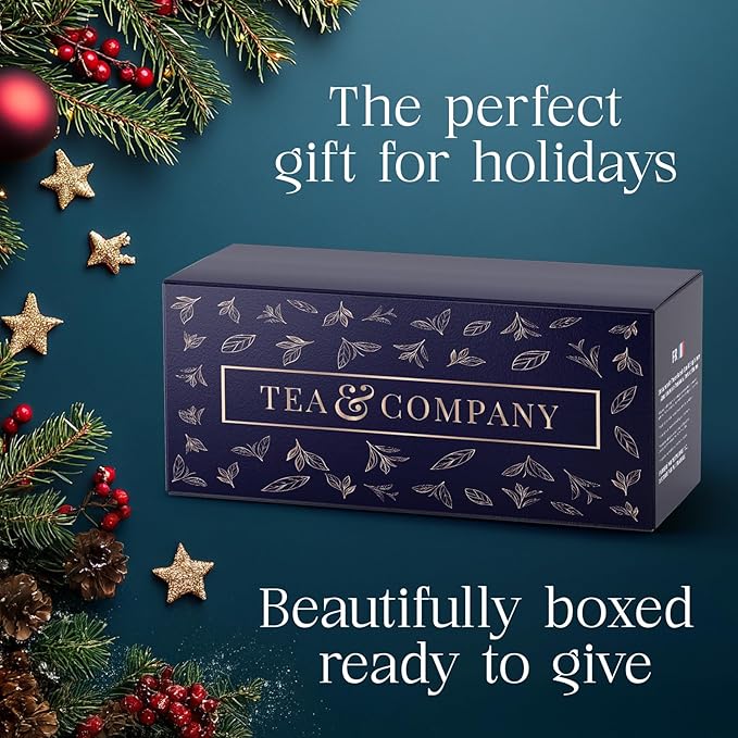 Mighty Leaf Tea and Company Organic Tea Sampler – 30 Count Silken Tea Bags – 6 Assorted Flavors: Earl Grey, Rooibos, Emperor Breakfast, Meridian Chai, Verbena Mint, Chamomile Yuzu