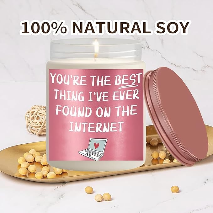 Valentines Day Gifts for Her,Christmas Stocking Stuffers,Birthday Gifts,Scented Candles Friendship Gifts for Women,Funny Romantic Naughty Gifts for Her Funny Gifts Ideas for Girlfriend
