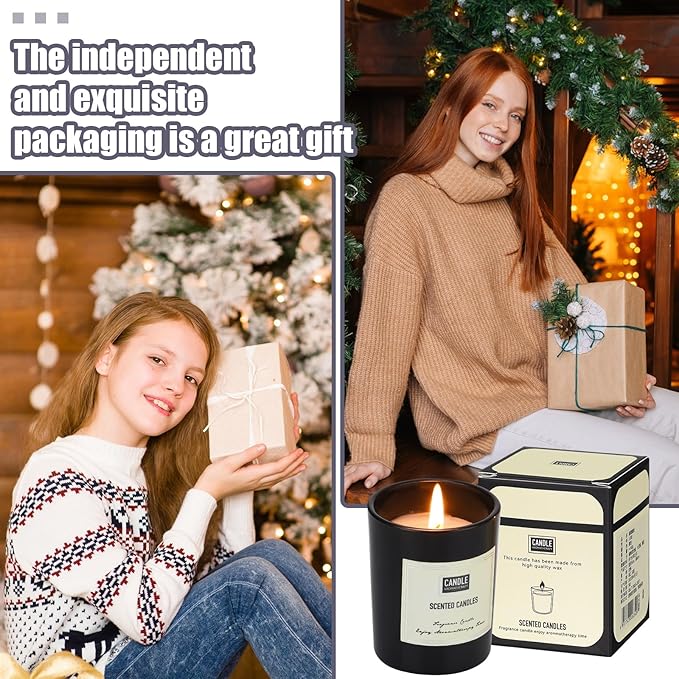 MTLEE 36 Pcs Scented Candles for Home Bulk Jar Candles Gift Set for Women Long Lasting Aromatherapy Candle for Birthday Teacher Thanksgiving Anniversary(Elegant Style)