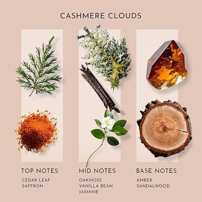 Scent Better Cashmere Clouds Aroma Essential Oil Blend: an Aromatherapy Blend of Cedar, Vanilla, and Amber for Ultrasonic Diffusers & Nebulizers (3.3 Fl Oz, 100 mL)