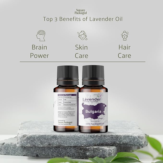Lavender Oil - Bulgarian Essential Oils - Lavender Diffuser - Pure Therapeutic Grade (22lbs)