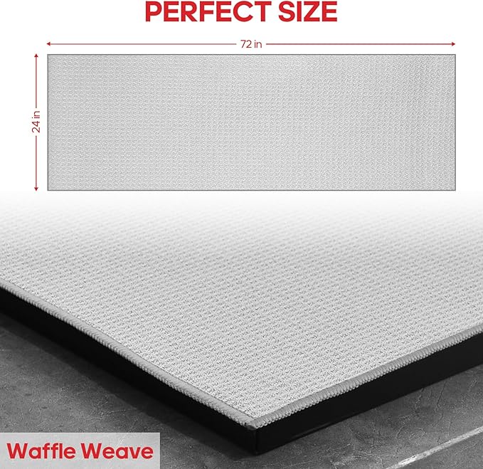 WUOXPM 4 Pack Hot Yoga Towel with Grip Dot, Stickyfiber Non-Slip Yoga Mat Towel, Microfiber Absorbent Microfiber for Hot Yoga, Bikram, ilates, Exercise, Fitness
