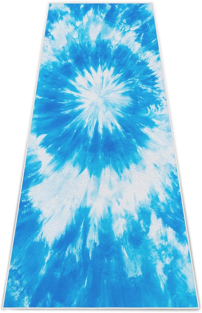 alissgorat Yoga Towel,Featuring Ultra-Stylish Prints,Ideal for Workouts,Hot Yoga,Bikram,Pilates Equipment,72 x 27 in,Gradient