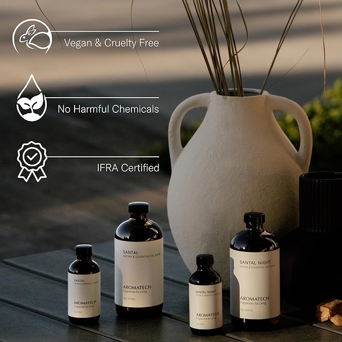 AromaTech White Tea & Iris for Aroma Oil Scent Diffusers - 30 Milliliter
