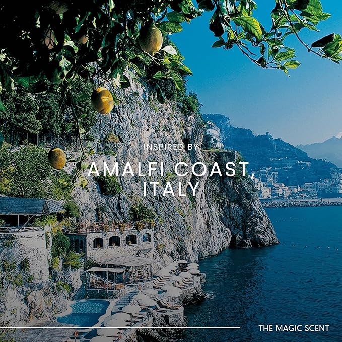 The Magic Scent Hotel Di Positano Diffuser Oil Scents - Cold-Air & Ultrasonic Fragrance Oil for Diffuser - Inspired by Amalfi Coast, Italy - Essential Oils for Diffusers - 8.5 fl oz, 250 mL