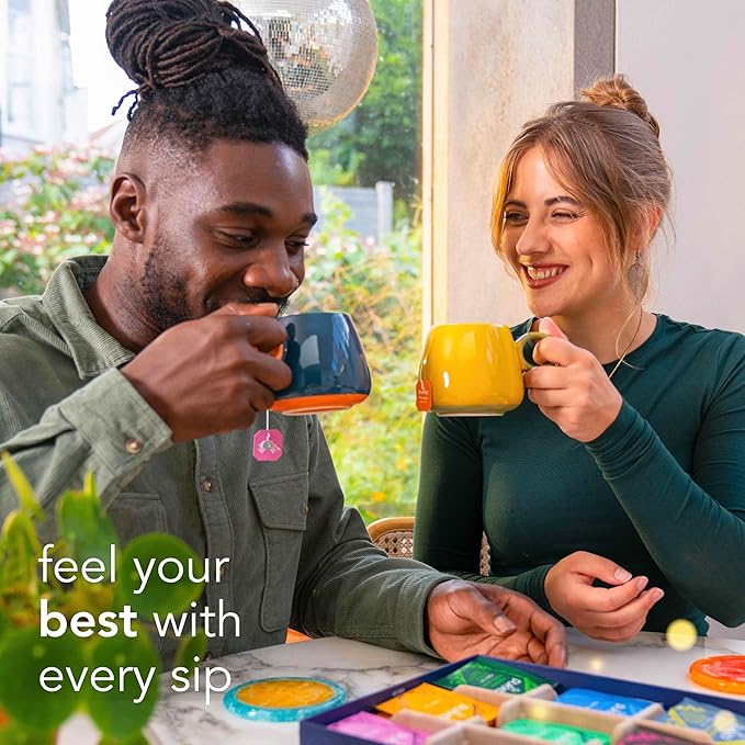 Pukka Premium Herbal Tea Selection Gift Set Box, Ideal Gift For Holidays, Birthdays & Anniversaries, Self-Care Kit for Tea Lovers, 45 Teabags, 9 Delicious Flavors, Caffeine Free