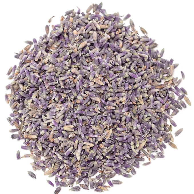 Lavender Tea 1LB (16Oz) 100% Certified Organic| Lavender Flowers Dried | Loose Lavender Tea| Perfect for Tea, Baking, Lemonade, DIY Beauty, Sachets & Fresh Fragrance | 100% Raw Albanian Harvest |