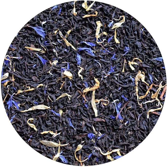 Tiesta Tea Passion Berry Jolt, Premium Loose Leaf, Classic Black Tea Blends, Raspberry Passion Fruit Black Tea, High-Caffeine, Hot or Iced Brews Up to 25 Cups, 1.5 Ounce Resealable Pouch