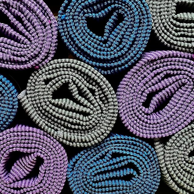 Hugger Mugger Yoga Towel - Ultraviolet - Soft, Absorbent, Fast Drying, Non-Slip Backing, use by iteself or Over a Yoga mat, hot Yoga, Helps with Slippery Hands and feet