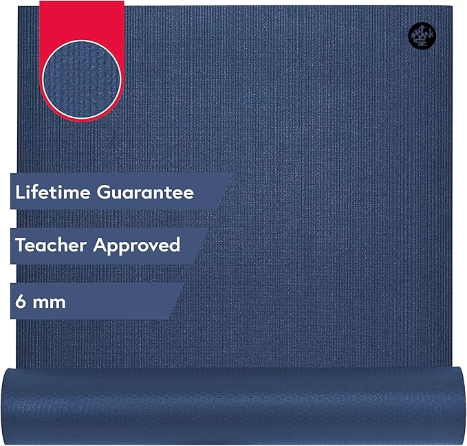 Manduka PRO Yoga Mat - 6mm | Lifetime Durability | Hygienic Construction | Premium Studio Quality | Teacher Approved