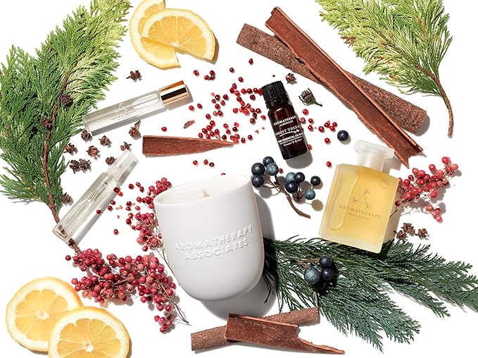 Aromatherapy Associates Forest Therapy Pure Essential Oil Blend. Premium Undiluted Blend to Bring The Outside in. Hand-Crafted with Pink Pepper, Cypress and Ho Wood (0.33 fl oz)