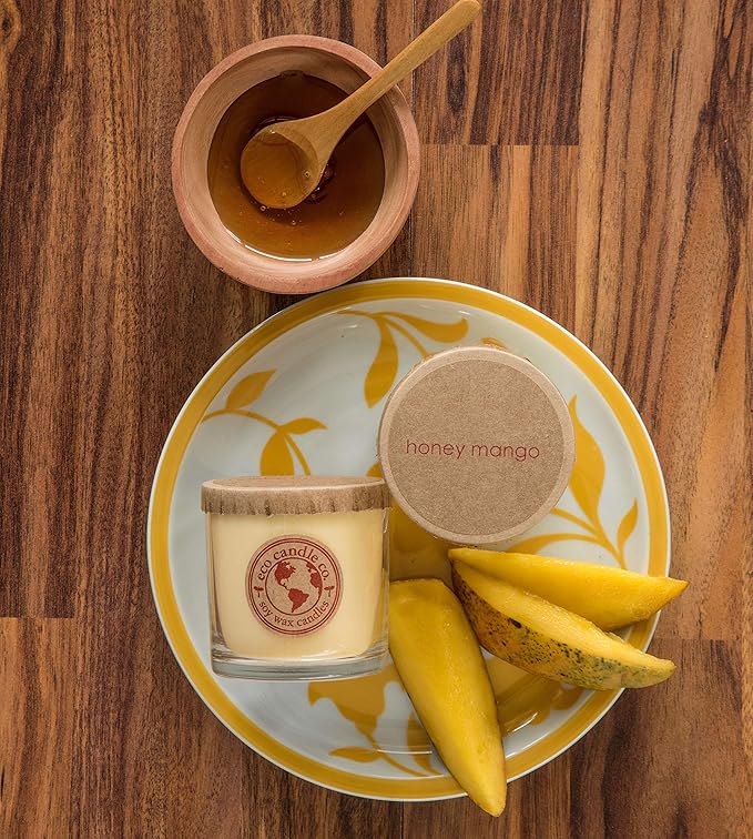 Eco Candle Co. Recycled Candle, Pure Lilac, 6 oz. - Scents of Pure Lilac Bushes - 100% Soy Wax, No Lead, Kraft Paper Label & Lid, Hand Poured, Phthalate Free, Made from Midwest Grown Soybeans