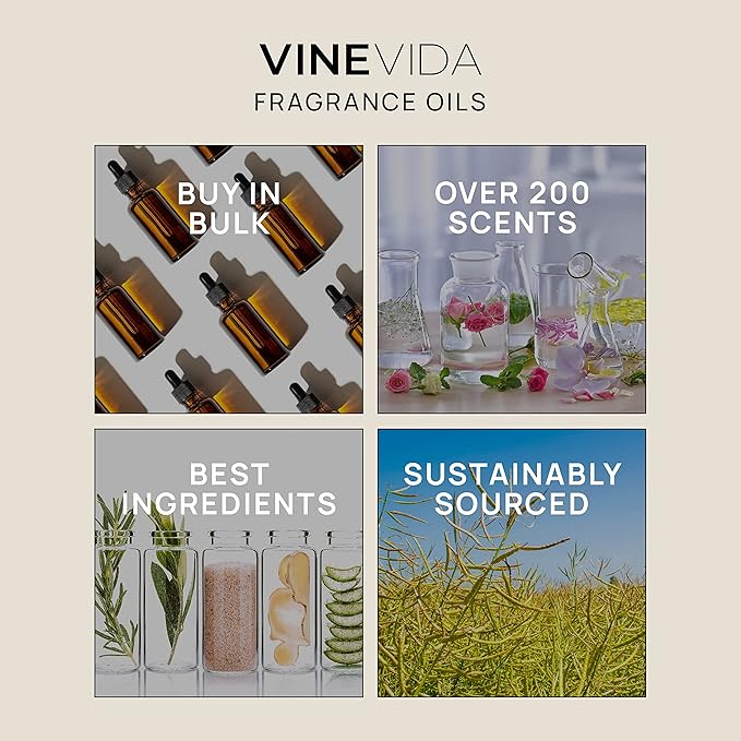 VINEVIDA [32oz] (Our Version of) Tobacco Vanille Fragrance Oil for Candle Making and Soap Making - Premium Candle Scents for Soy Candles