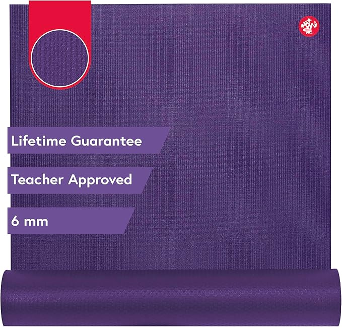 Manduka PRO Yoga Mat - 6mm | Lifetime Durability | Hygienic Construction | Premium Studio Quality | Teacher Approved