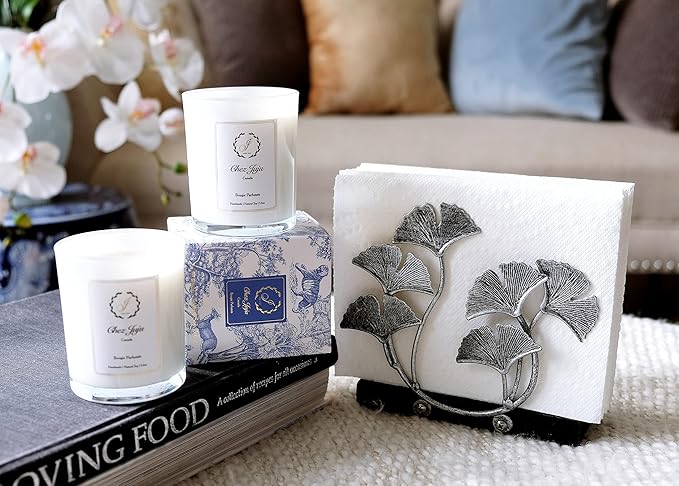 Natural Soy Wax Candle | Wild Bluebell & Musk | Luxurious Scented Candle Fragrance Aromatherapy | Clean Burning | Handcrafted | Plant-Based Vegan Eco Friendly | Pure Fine Essential Oils