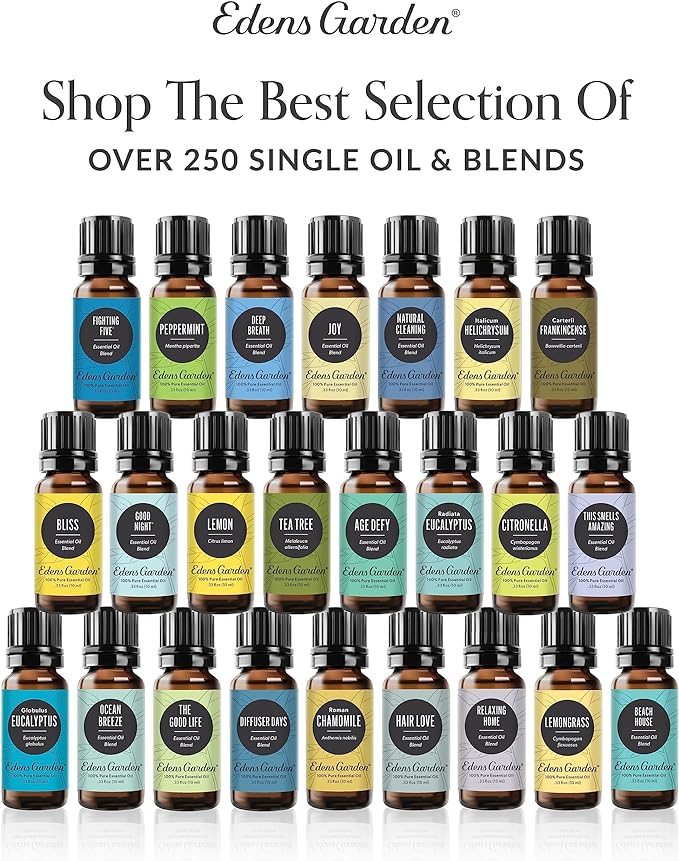 Edens Garden Detox & Cleanse Essential Oil Blend- 100% Pure Premium Grade, Undiluted, Natural, Therapeutic, Aromatherapy, The Best for Skin, Humidifiers, Kid Safe 30 ml (1 fl oz)