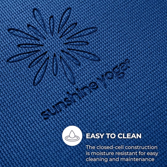 Sunshine Yoga Voyage Yoga Mat, 10 Pack, 72" x 24" Professional Studio and Gym Bulk Yoga Mats, 5mm Thick, Durable, Anti-Tear, Non Slip Fitness and Exercise Mats