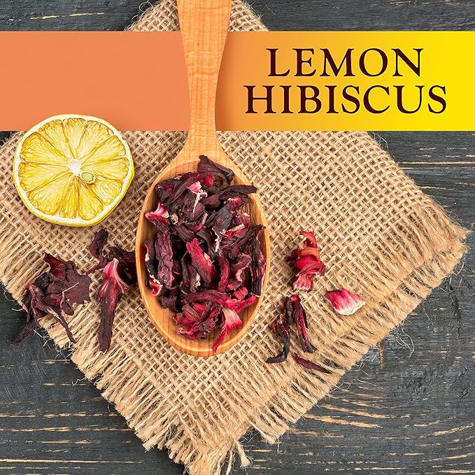 Constellation Tea Lemon Hibiscus Tea Pods Compatible with K Cup Brewers Including 2.0, (Lemon Burst) 40 Count
